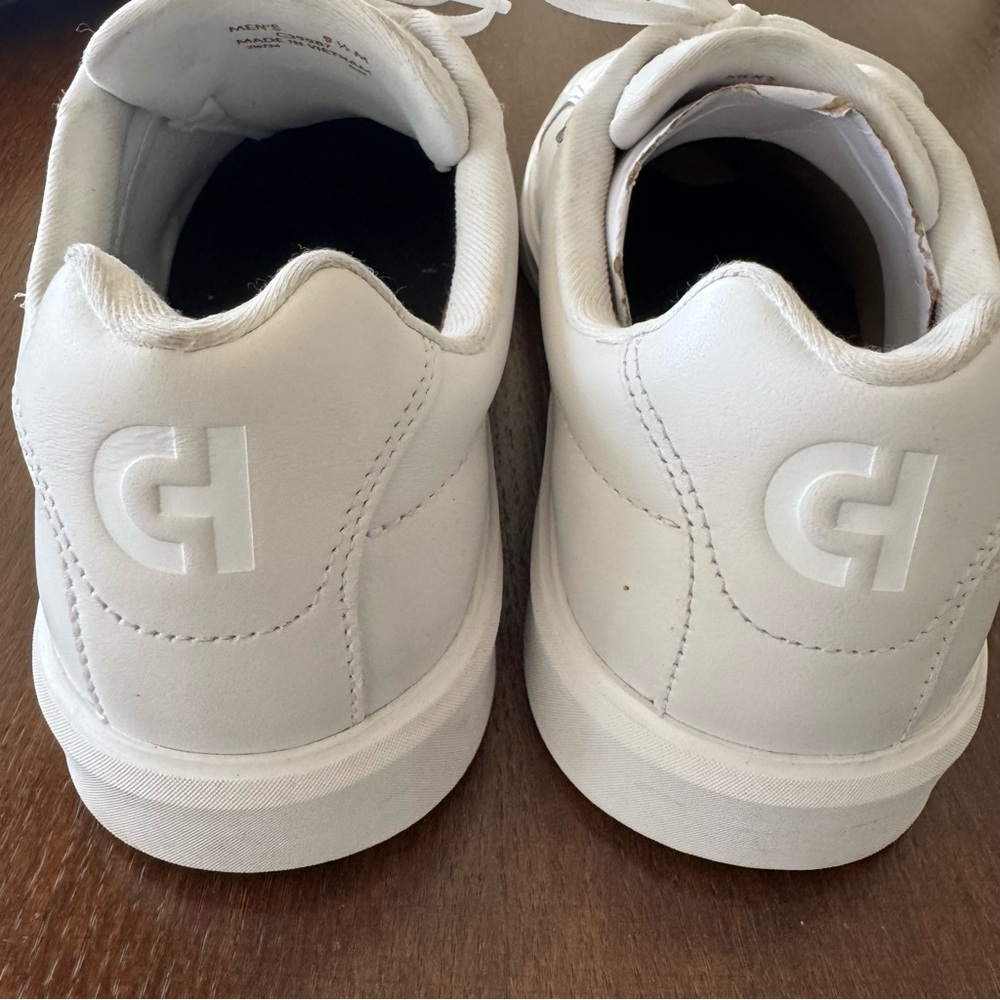 Cole Haan Grand Crosscourt Daily Sneaker Optic White Leather C39987 Men’s 9.5 - Picture 7 of 10